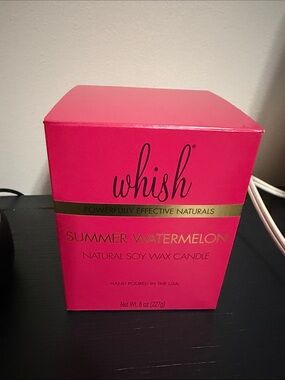 whish Pink Summer Watermelon Natural Soy Wax Candle